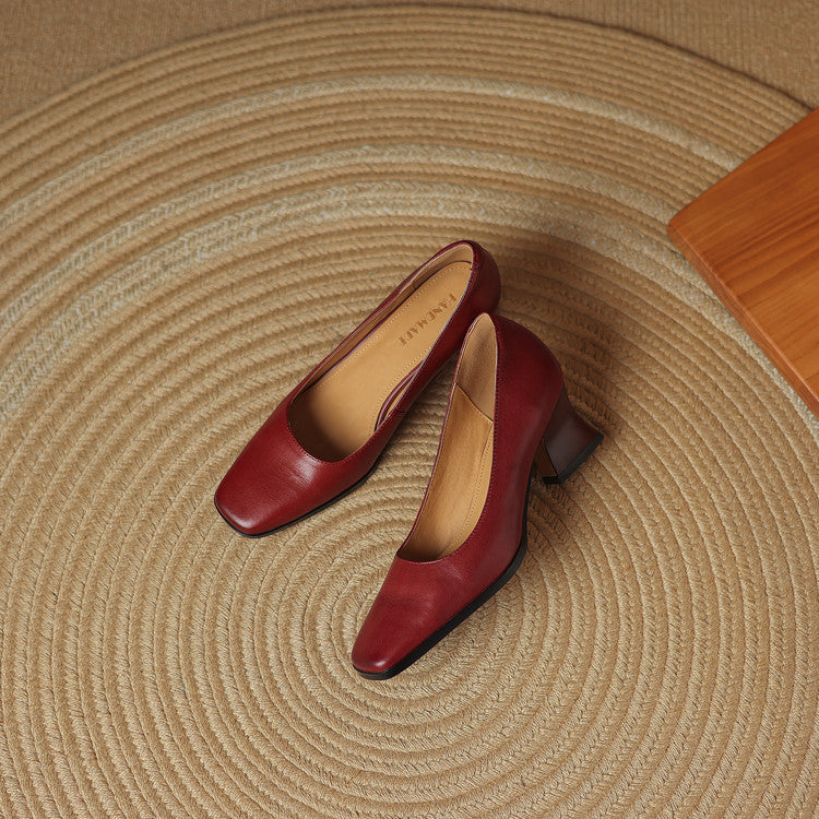 Anna-Berg | Genuine Leather Heels