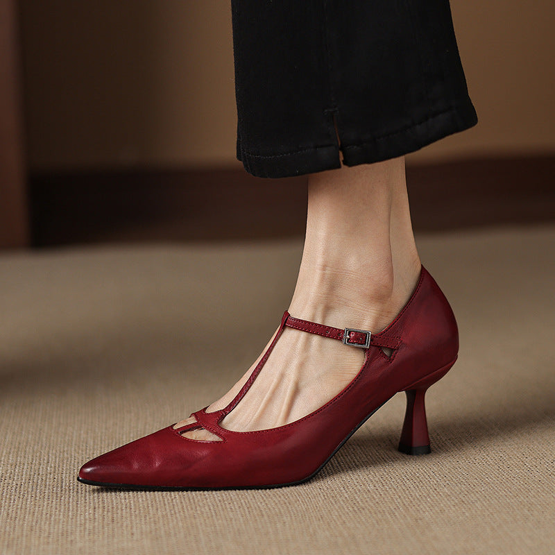Anna-Berg | Genuine Leather Pumps