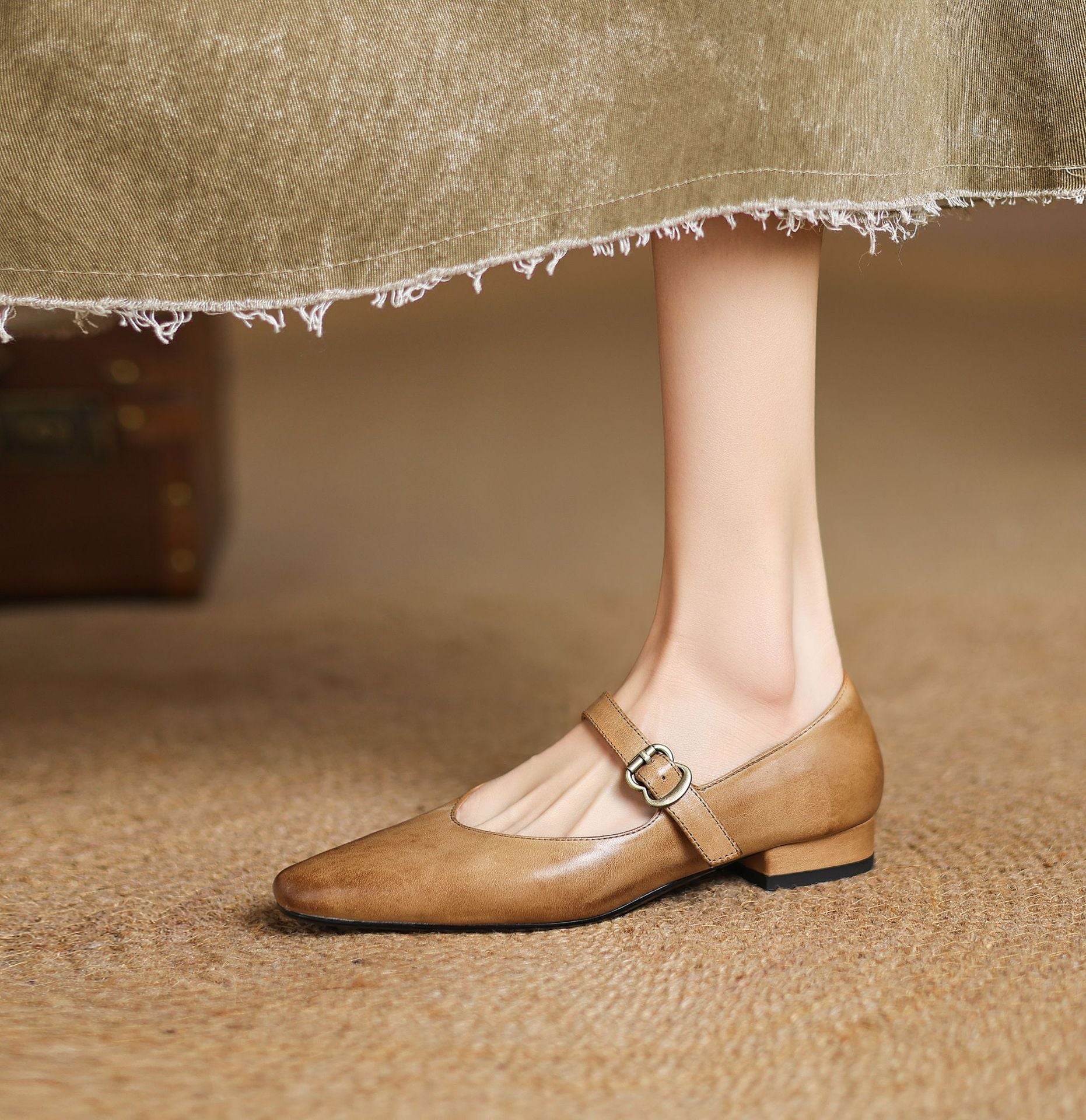 Anna-Berg | Genuine Leather Heels