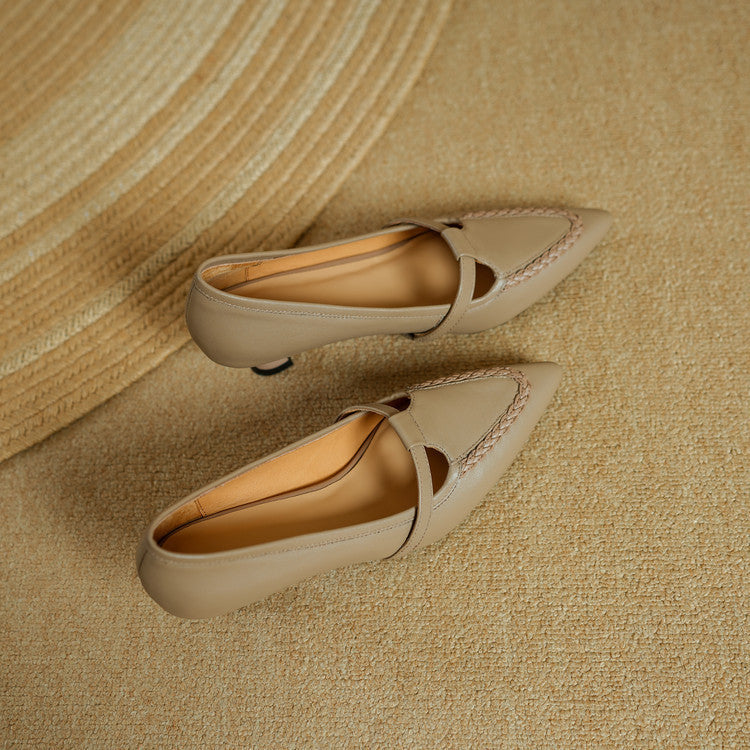 Anna-Berg | Genuine Leather Heels