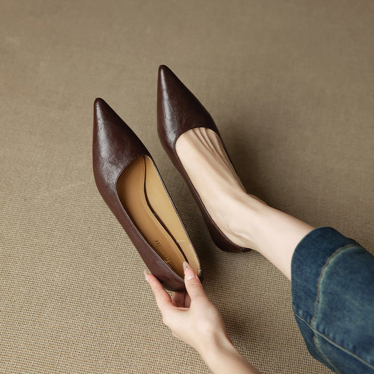 Anna-Berg | Genuine Leather Heels