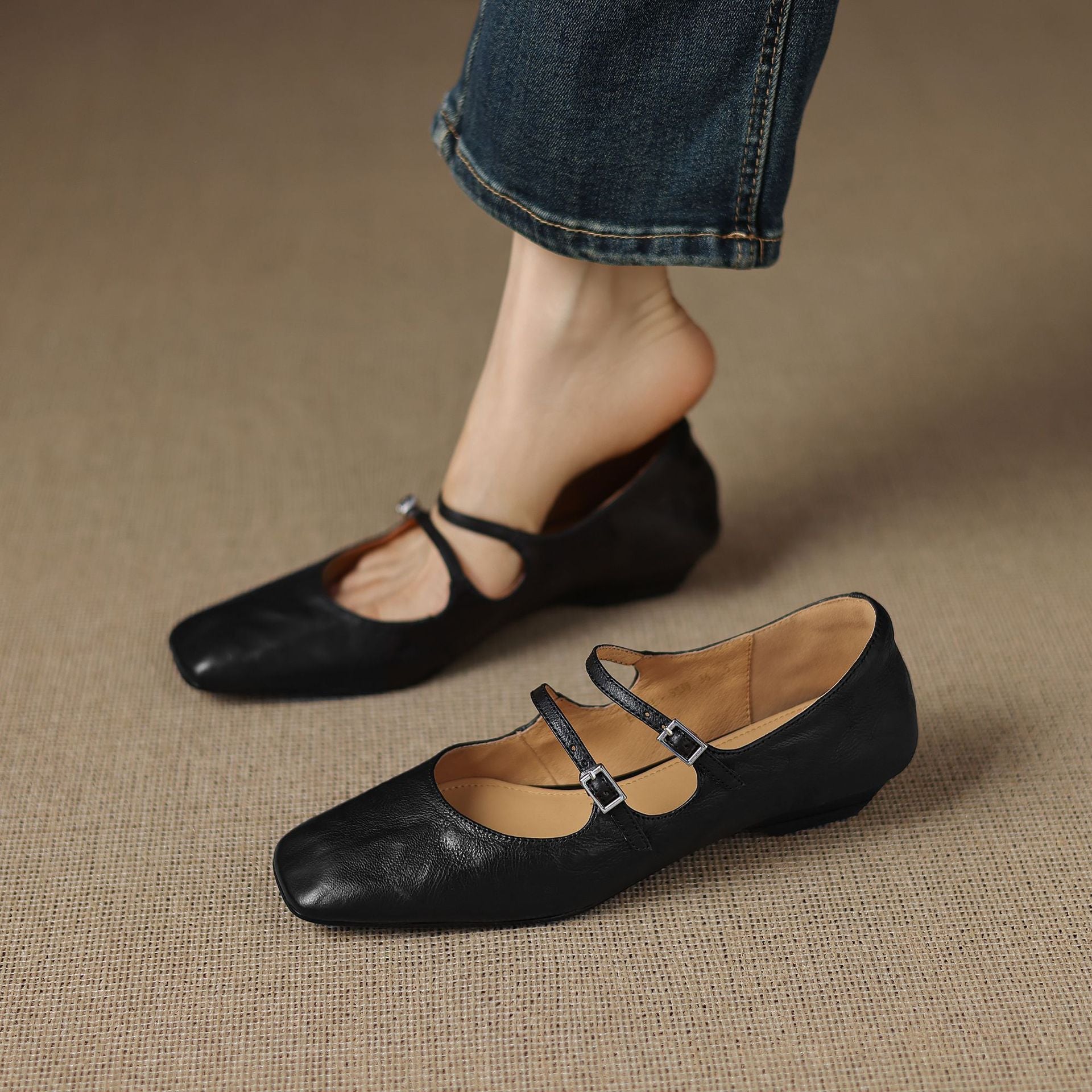 Anna-Berg | Genuine Leather Flats