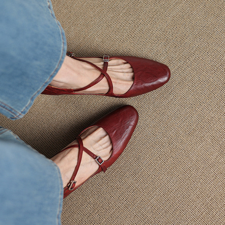 Anna-Berg | Genuine Leather Heels