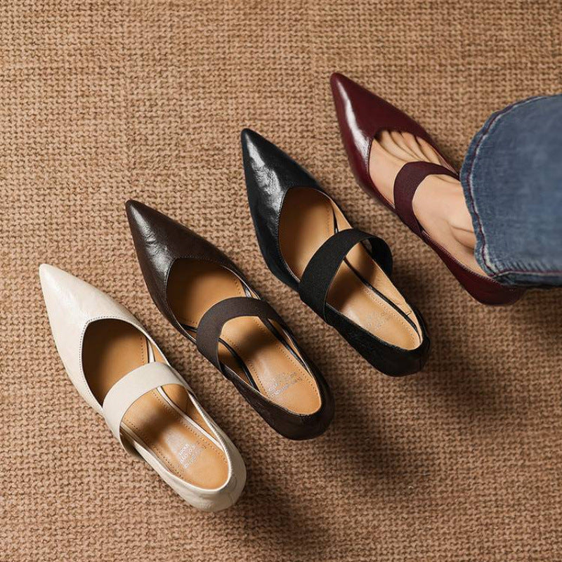 Anna-Berg | Genuine Leather Heels