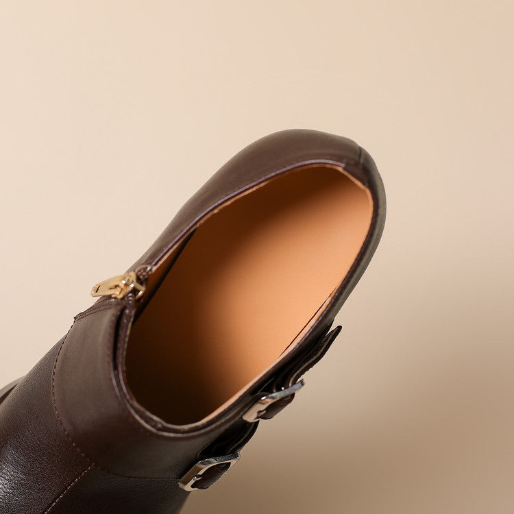 Anna-Berg | Genuine Leather Heels