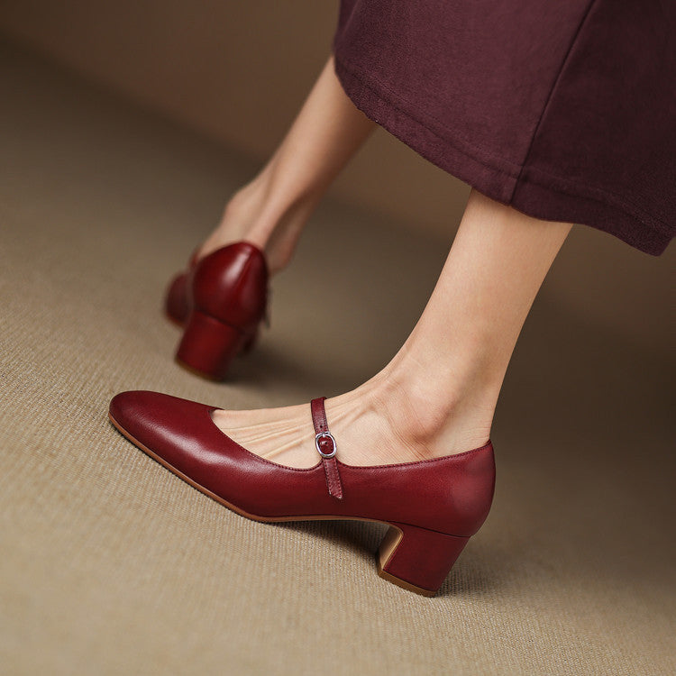 Anna-Berg | Genuine Leather Pumps