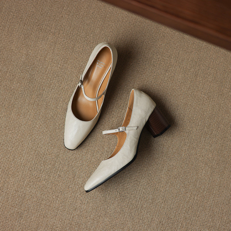 Anna-Berg | Genuine Leather Heels