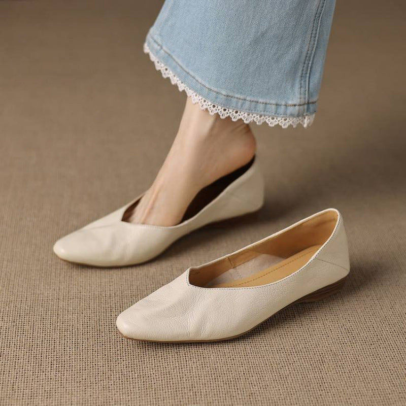 Anna-Berg | Genuine Leather Flats