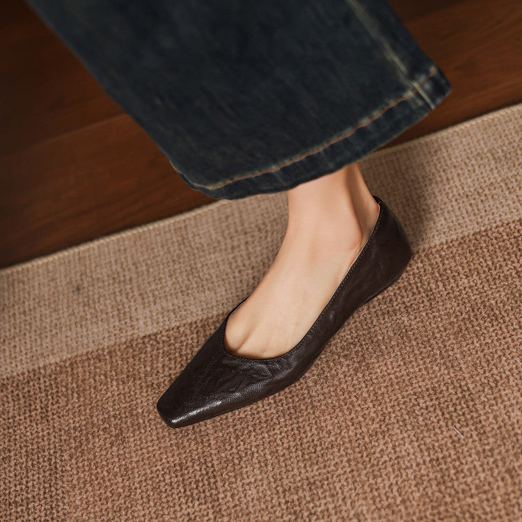 Anna-Berg | Genuine Leather Flats