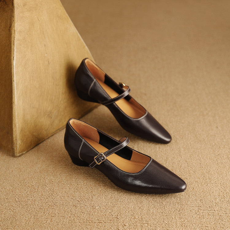 Anna-Berg | Genuine Leather Pumps