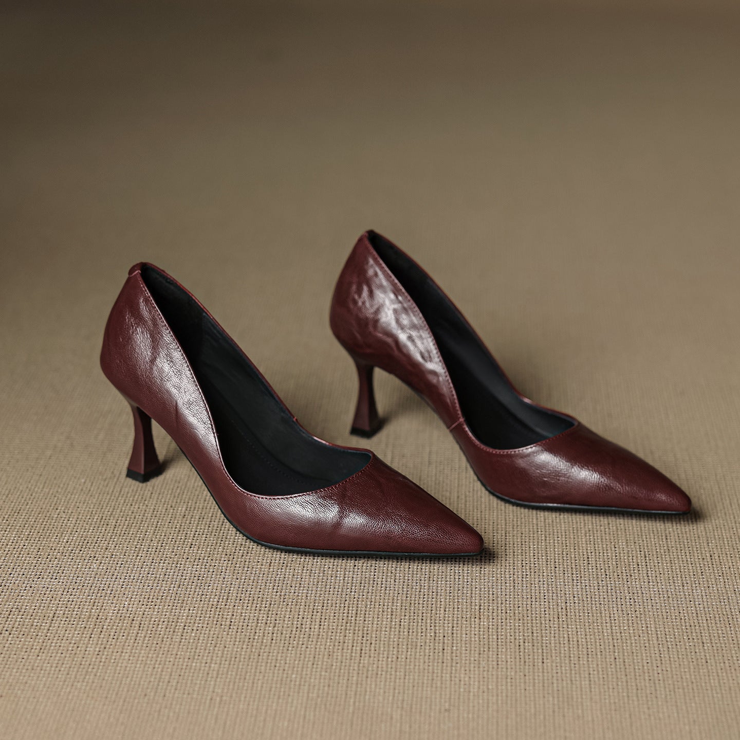 Anna-Berg | Genuine Leather Heels