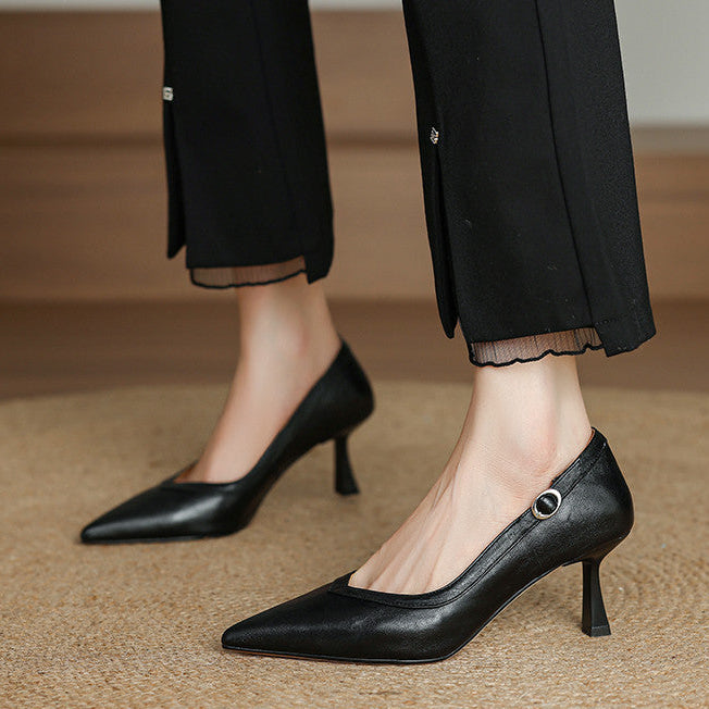Anna-Berg | Genuine Leather Heels