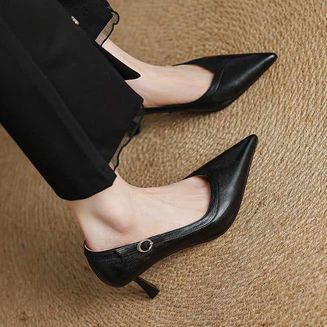 Anna-Berg | Genuine Leather Heels