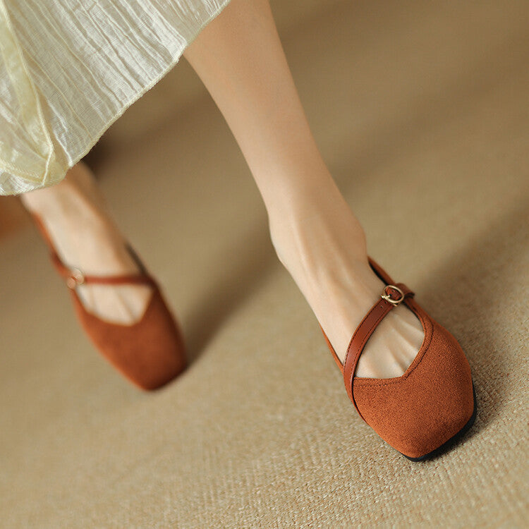 Anna-Berg | Suede Heels