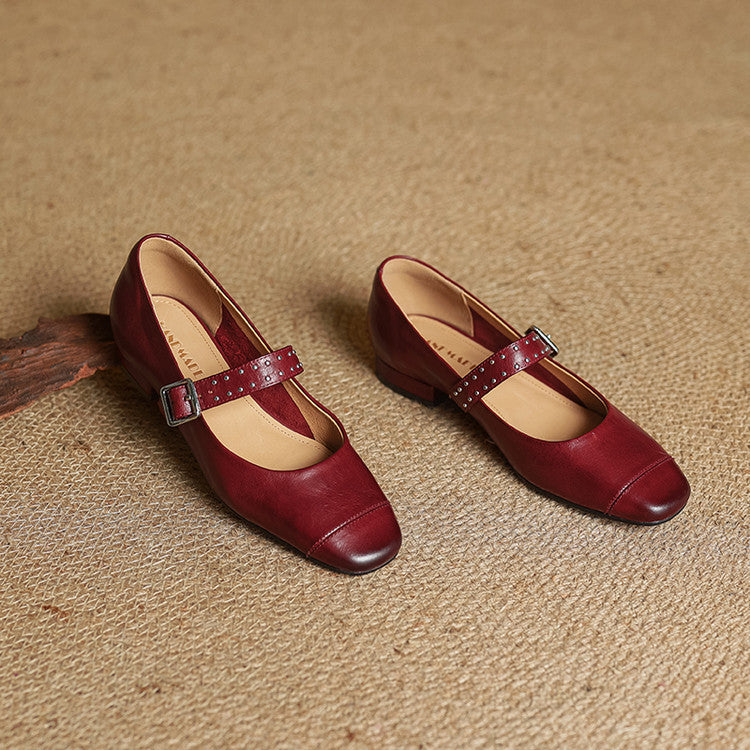 Anna-Berg | Genuine Leather Heels