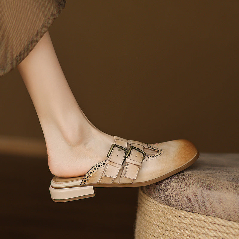Anna-Berg | Leather Mules