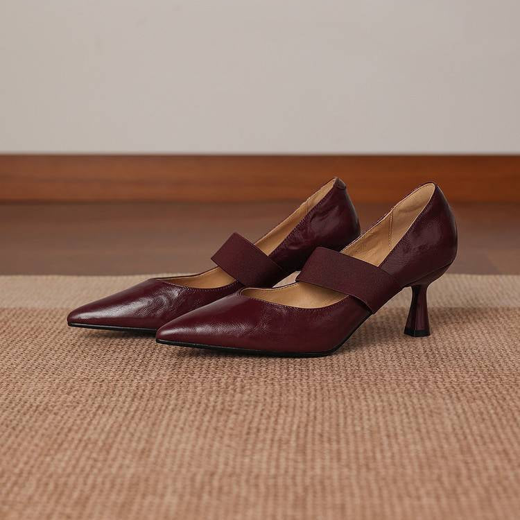 Anna-Berg | Genuine Leather Heels