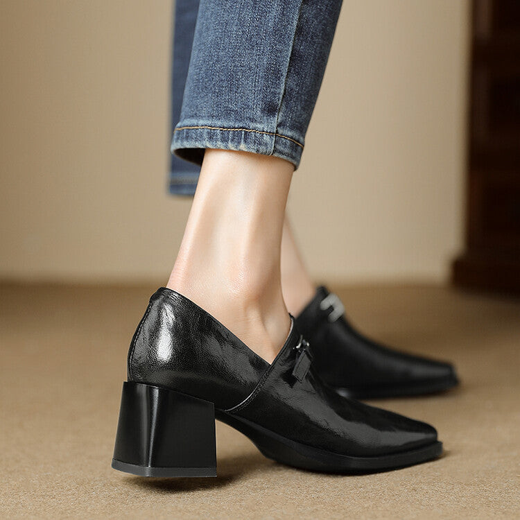 Anna-Berg | Genuine Leather Heels