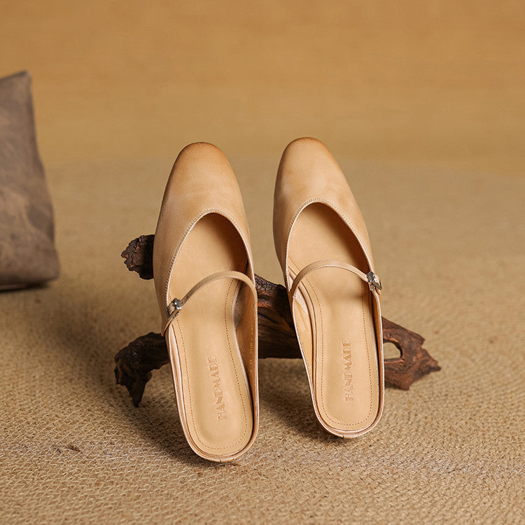 Anna-Berg | Genuine Leather Mules