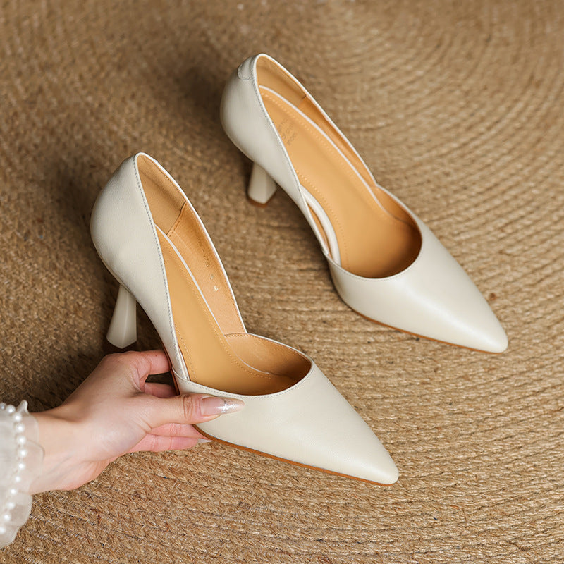 Anna-Berg | Leather Heels
