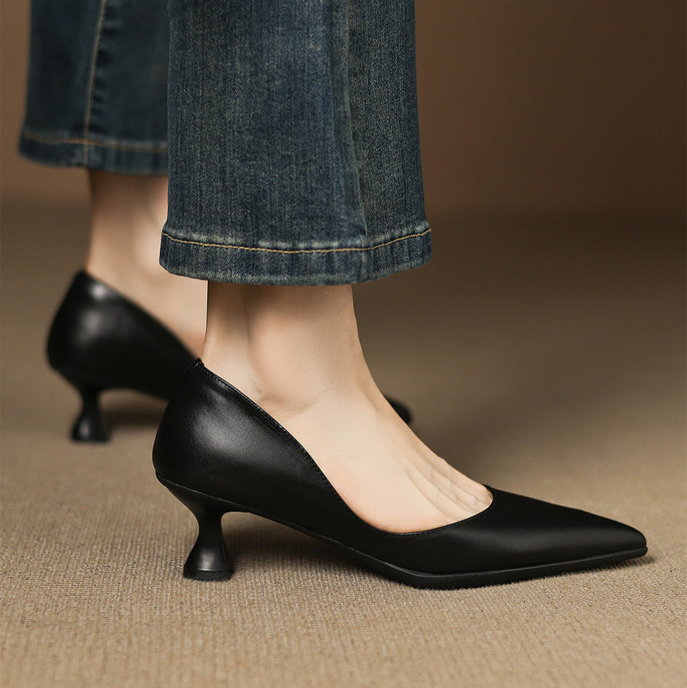 Anna-Berg | Leather Heels