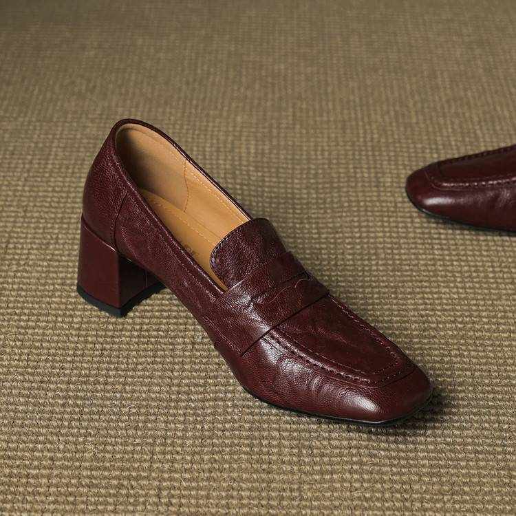 Anna-Berg | Genuine Leather Heels