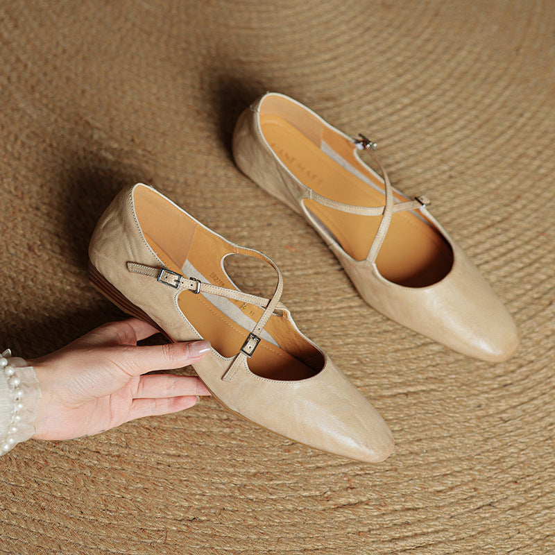 Anna-Berg | Genuine Leather Flats