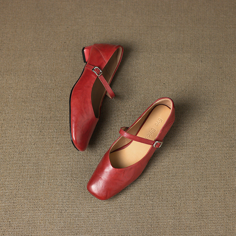 Anna-Berg | Genuine Leather Flats