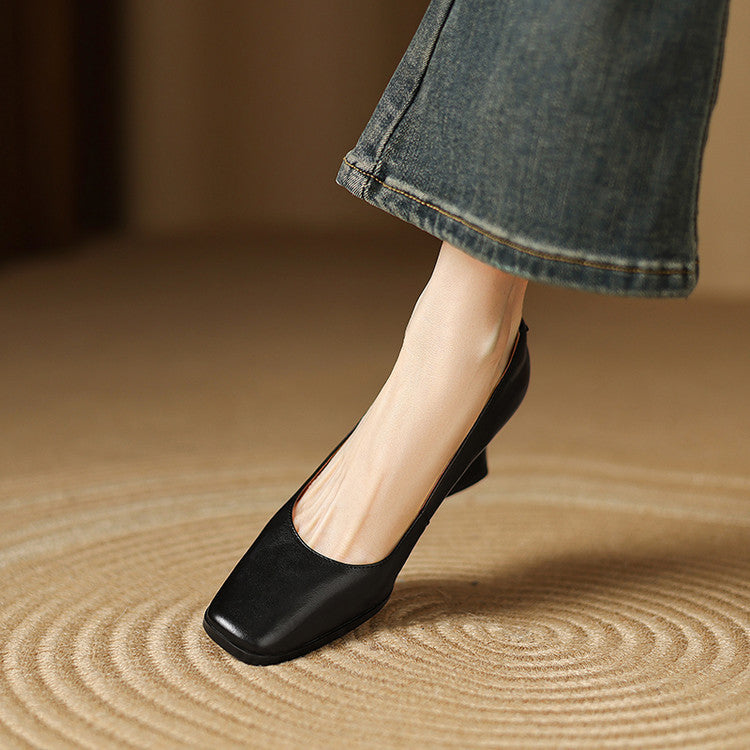 Anna-Berg | Genuine Leather Heels