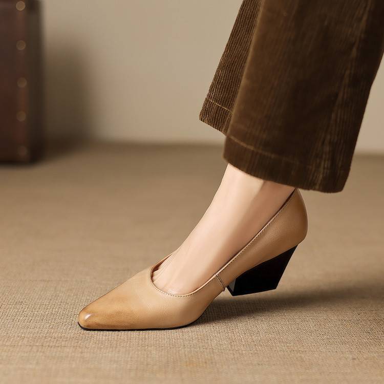 Anna-Berg | Genuine Leather Heels