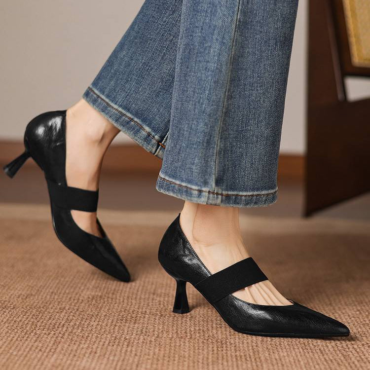 Anna-Berg | Genuine Leather Heels