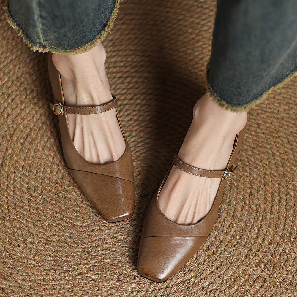 Anna-Berg | Genuine Leather Heels