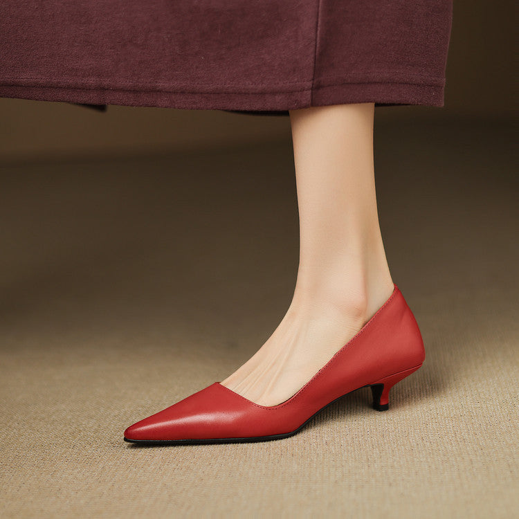 Anna-Berg | Leather Heels