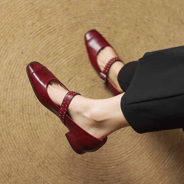 Anna-Berg | Genuine Leather Heels