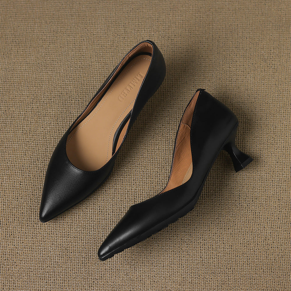Anna-Berg | Leather Heels