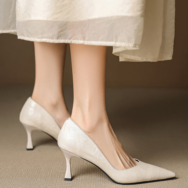 Anna-Berg | Genuine Leather Heels