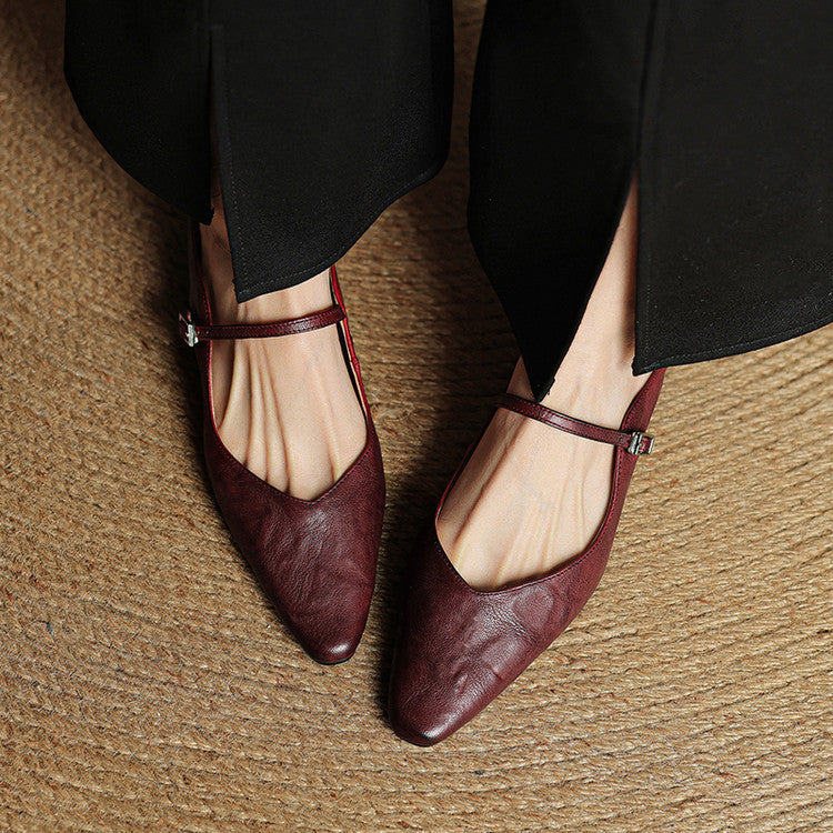 Anna-Berg | Mules + Genuine Leather