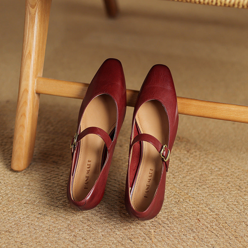 Anna-Berg | Genuine Leather Heels