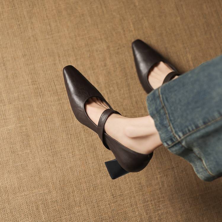 Anna-Berg | Genuine Leather Heels