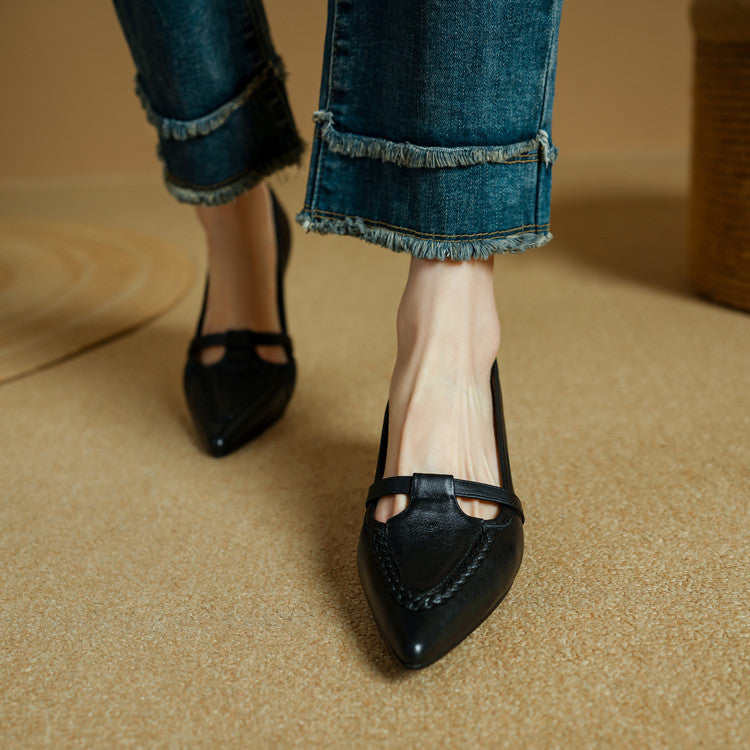 Anna-Berg | Genuine Leather Heels