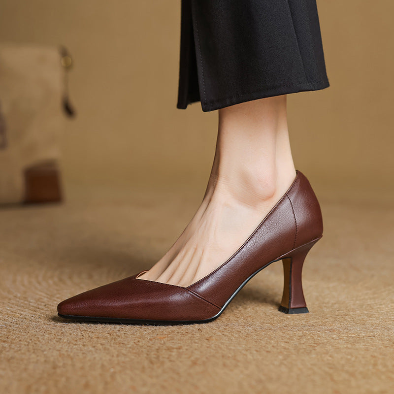 Anna-Berg | Genuine Leather Heels