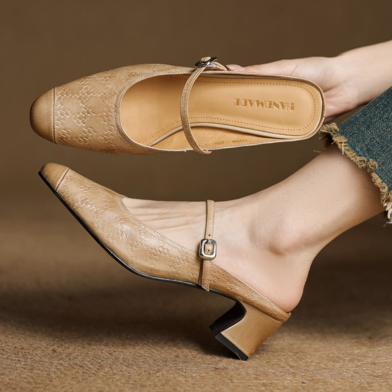 Anna-Berg | Genuine Leather Mules