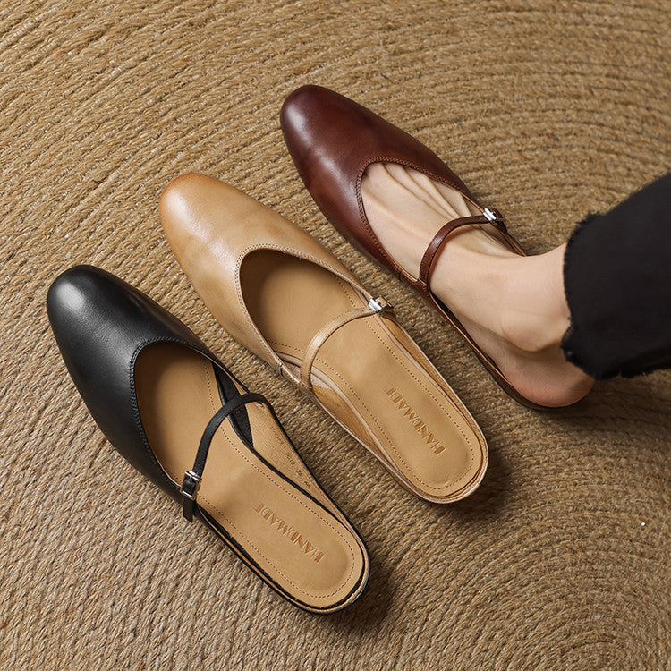 Anna-Berg | Genuine Leather Mules