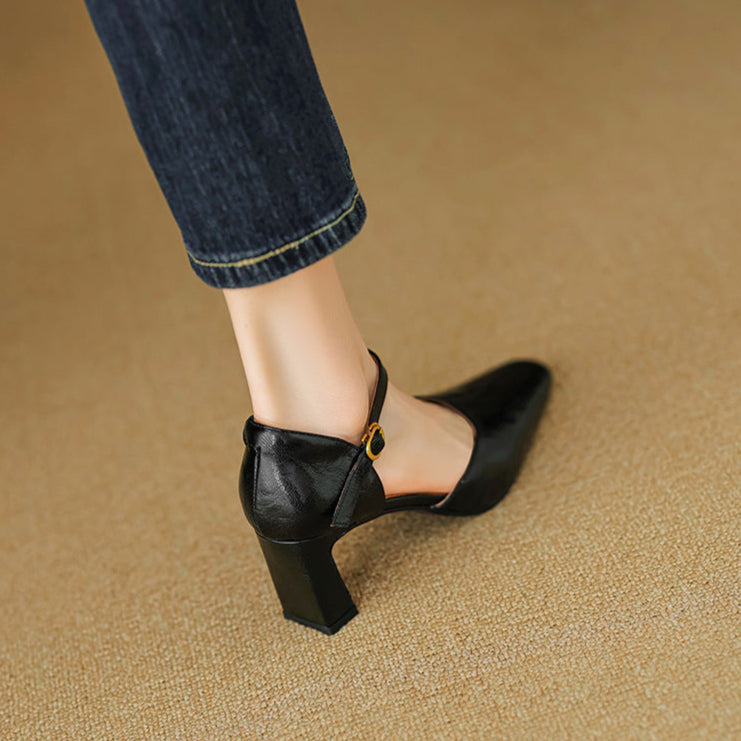 Anna-Berg | Genuine Leather Heels