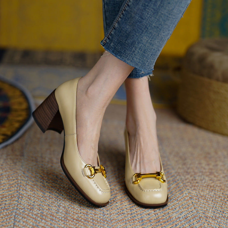 Anna-Berg | Genuine Leather Heels