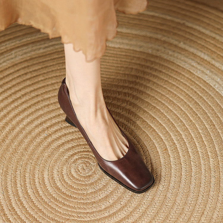 Anna-Berg | Genuine Leather Heels