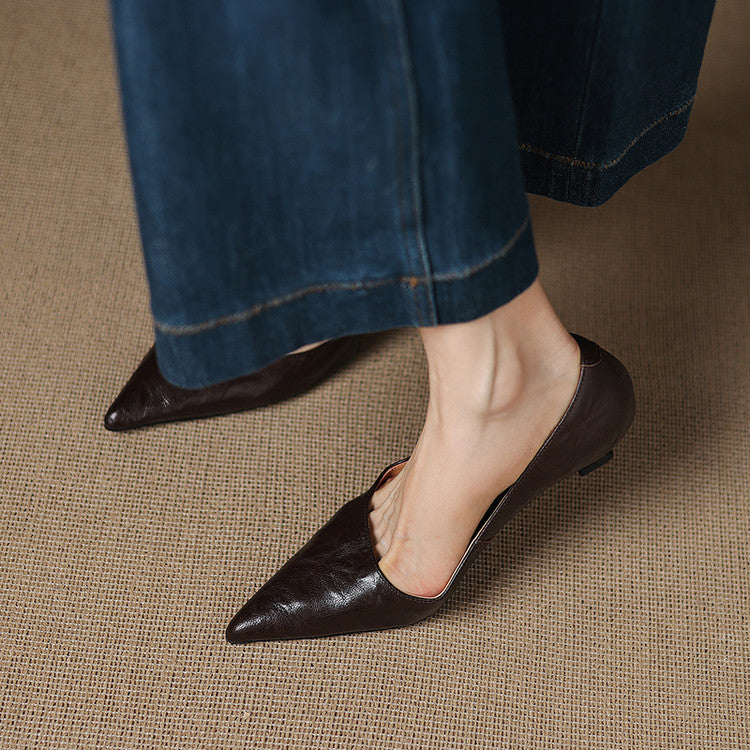 Anna-Berg | Genuine Leather Heels
