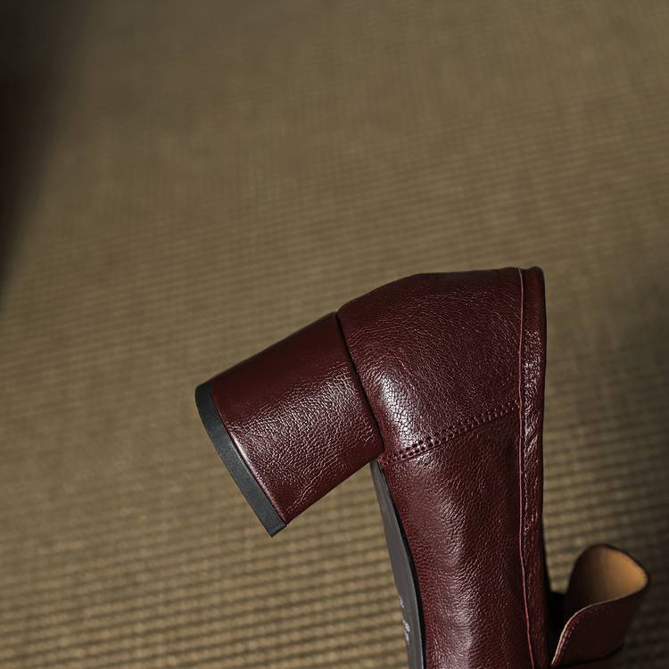 Anna-Berg | Genuine Leather Heels