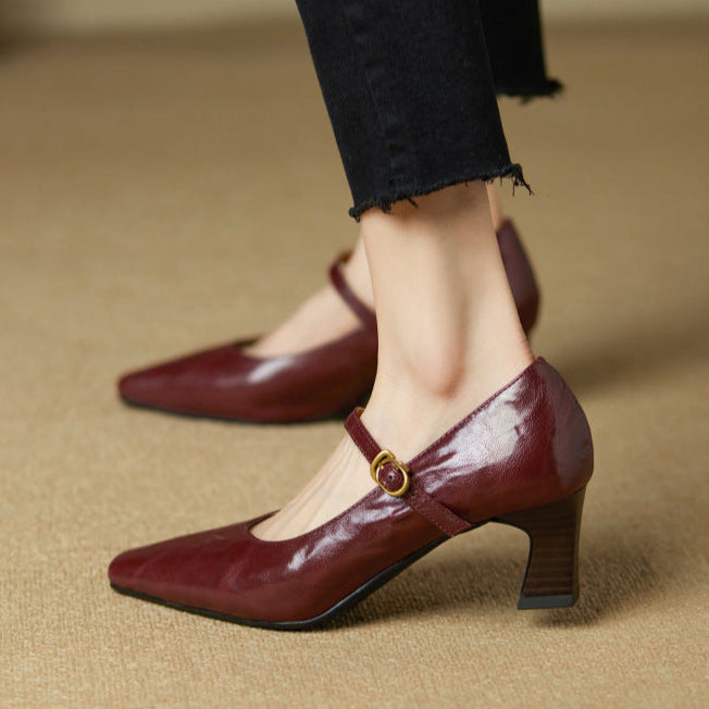 Anna-Berg | Genuine Leather Heels