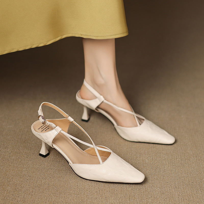 Anna-Berg | Genuine Leather Heels